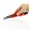 Excel Blades Heavy Duty Plastic Retractable Box Cutter, 18MM Snap Knife, Red 6pk. 16850 - alternate 6